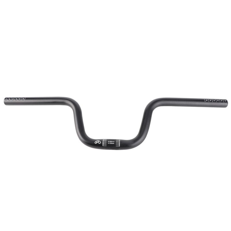 Mountain Bike Handlebar 25.4mm Diameter 580mm Extra Long Handlebar Aluminum