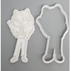 Gabbies Dollhouse Cat Cookie Cutter & Stamp