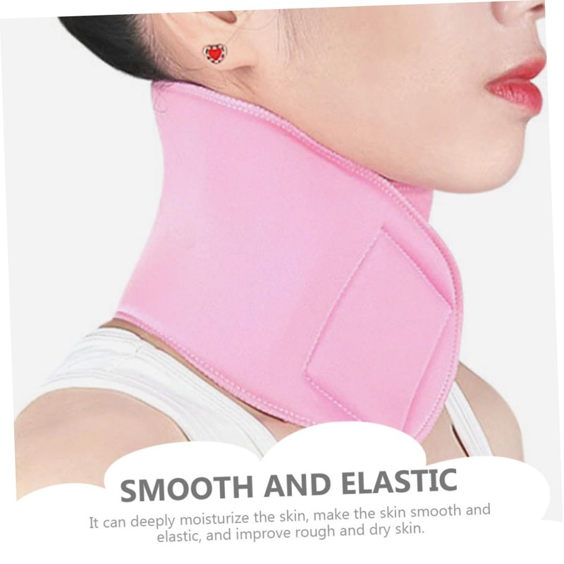 FRCOLOR 2pcs Neck Wrinkle Reduction Patch Essential Oil Gel Pads