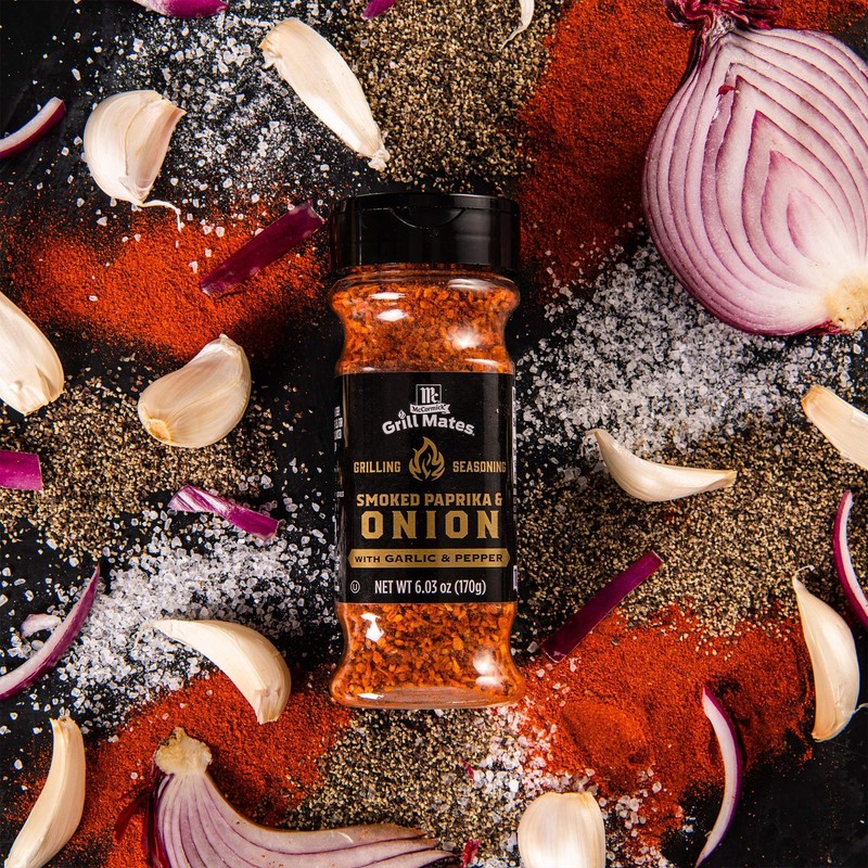 McCormick Grill Mates Smoked Paprika & Onion Grilling Seasoning, 6.03