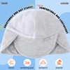 Duoyeree Baby Sun Protection Hat with Neck Flap Comfortable Summer