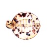 ANCLLO 2 x Banana Clip Hair Comb Round Girls Ponytail