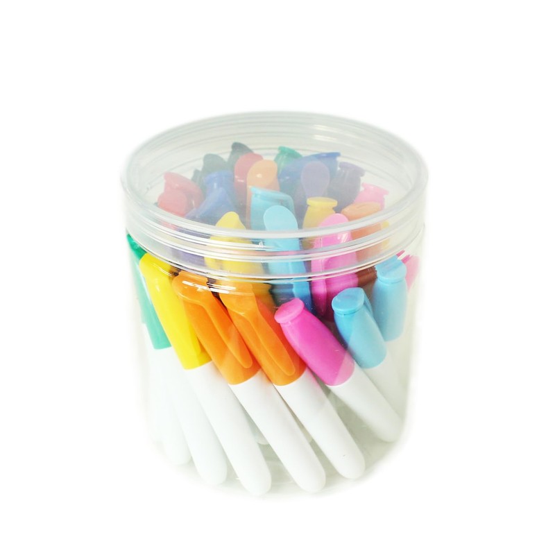 SKKSTATIONERY 36-Pcs Mini Dry Erase Markers, Whiteboard Markers, Marker Pens