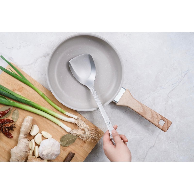 Boundless Voyage Titanium Spatula Food Turner Lightweight Food Grips Cooking