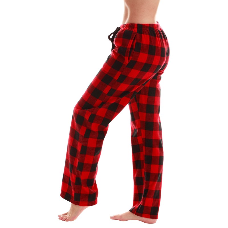 Just Love Fleece Pajama Pants for Women Sleepwear PJs 45802-10195-RED-L