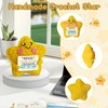 Cute Crochet Star Positive Emotional Comfort Support Thank You Gift,