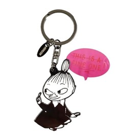 Marimo Craft MOM-610 Key Chain in PVC Case, Little My Moomin, Approx. W 2.0 x H 2.0 inches (50 x 50 mm)