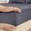 Utopia Bedding Single Fitted Sheet with Pillow Case (50x75cm), Grey