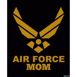 Egl US Air Force Mom Vinyl Car Truck DECAL  Window STICKER Multiple Colors Military