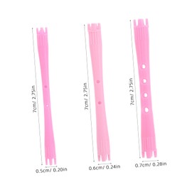 SAFIGLE 90pcs Small Curling Rod Reusable Perm Sticks for Heatless Overnight Curls Lightweight and Portable Cold for Styling