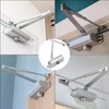 Door Closer, Heavy Duty Aluminum Commercial Automatic Door Closer Fire