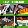 WSSGY Day and Night Anti-Glare Polarized Car Sun Visor Extender