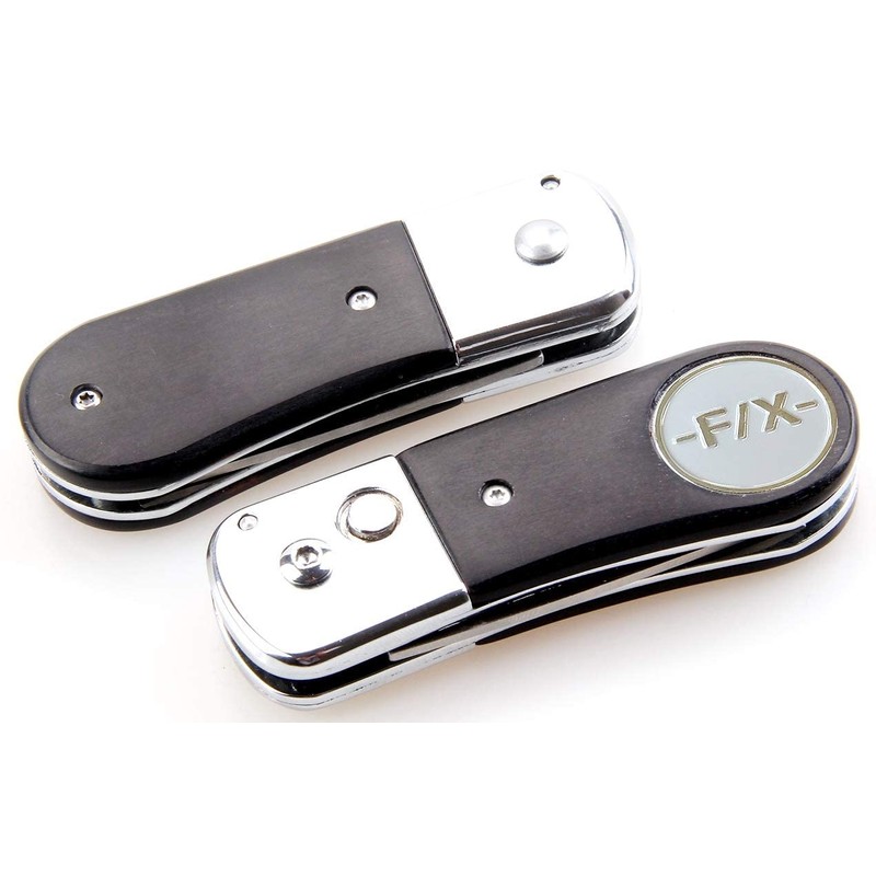 Premium Divot Tool with Real Wood Fitting, Pitchfix de Luxe,