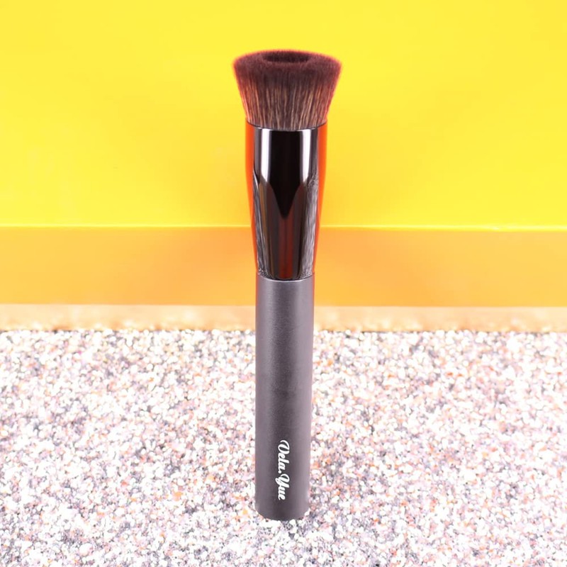 Vela.Yue Brocha Base Liquida Crema fondo de Maquillaje Plana