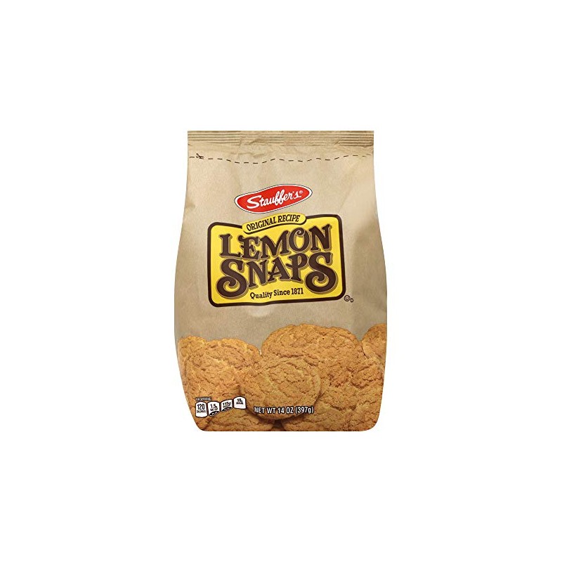 Stauffer Cookie Lemon Snaps Original, 14 oz