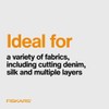 Fiskars All-Purpose Left-Handed Scissors, Gifts for Mom, Ergonomically Contoured, Stainless