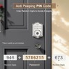 52HZ Fingerprint Door Lock, Keyless Entry Door Lock with Code,