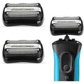 Series 3 32B Replacement Razor Heads Compatible with Braun (2PCS 32B)