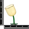 Francfranc Tulip Glass, Yellow