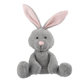 Apricot Lamb Cuddly Toy Rabbit 23 cm - Plush Toy Plush Toy for Children and Baby - Fluffy Stuffed Toy for Playing, Collecting & Cuddling - Cosy Cuddly Toy - Grey Velvet Rabbit