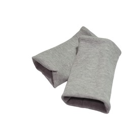 Britta Meier Lightweight Cotton Jersey 2 Layer Fabric Pulse Warmer Sewing Workshop, lightgrey