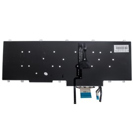 QRFAX Replacement Laptop Backlight Keyboard for Dell Latitude E5550 P37F E5570 P48F E5580 E5590 E5591 5550 5570 5580 P60F 5590 5591,Precision 3510 M3510 M3520 7510 M7510 M7520 Series 0383D7