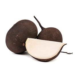 Black Winter Beer Radish Schwarzer Runder Premium Seeds for Planting Packet