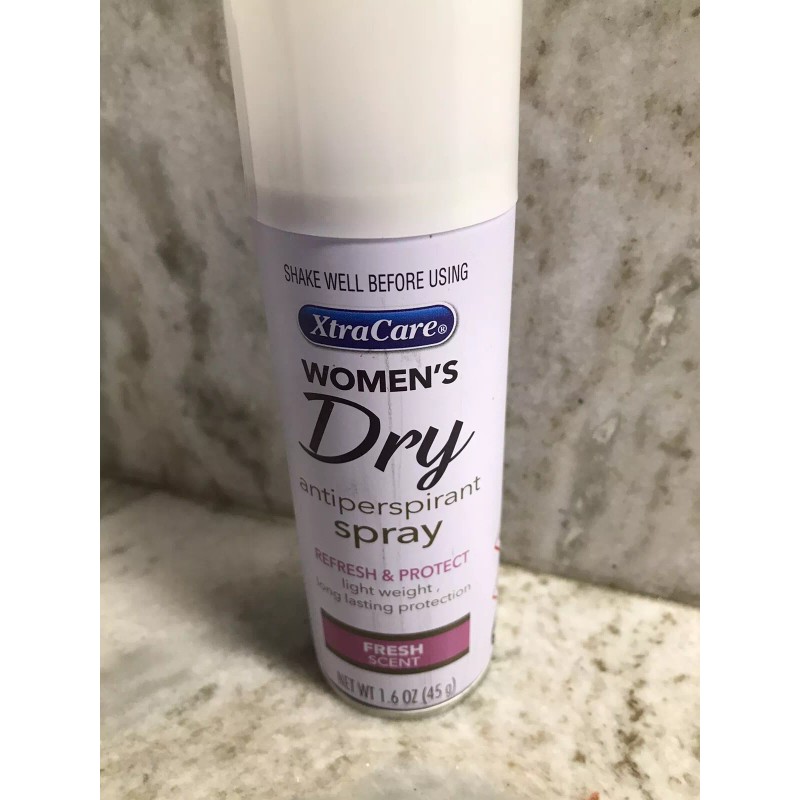 Xtracare Ladys Dry Spray Shower Fresh