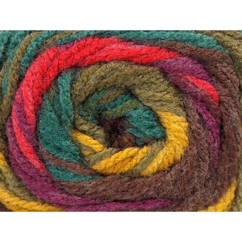 Ice Ambiance 77438 Ice Yarns Worsted Striping Acrylic 100g 218y
