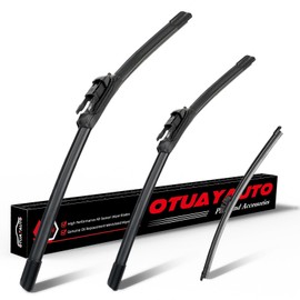 OTUAYAUTO Premium Windshield Wiper Blades - Replacement for Ford Explorer 2020-2023 - Precision Fit, All-Weather Performance, Front and Rear Wiper Blades, Pinch Tab - 26"+21"+11" (Pack of 3)