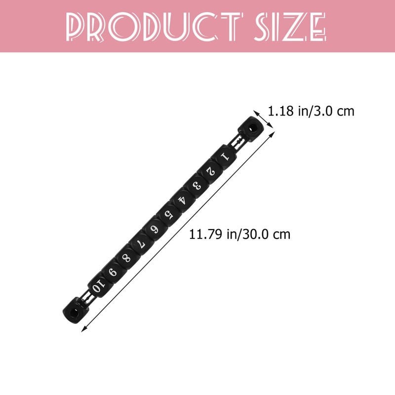 Kisangel 2pcs Foosball Scoring Counters 10 Numbers Scoring Score Counter
