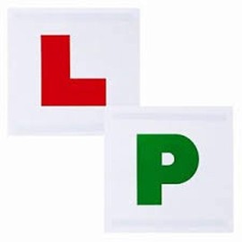 2 Learner and 2 New Driver Plates