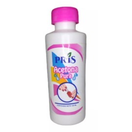 Pris Pack 20 Acetona Pura Pris Cosmética Para Uñas 125ml