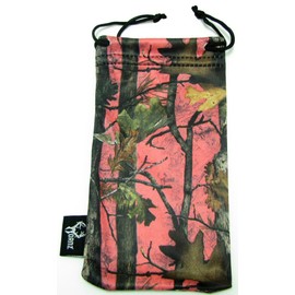 Hornz Pink Camouflage Polarized Sunglasses for Women Rhinestone Accents & Free Matching Microfiber Pouch – Pink Camo Frame – Amber Lens