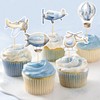 Blumomon 28 pezzi di aereo cupcake topper per palloncini a
