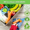 Beeswax Wraps |UK HANDMADE |Random Colours | BEE Zero Waste|