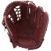 Zett Soft Baseball Glove, Soft Steer, All-Round Use, Right-Handed, BRGB35430