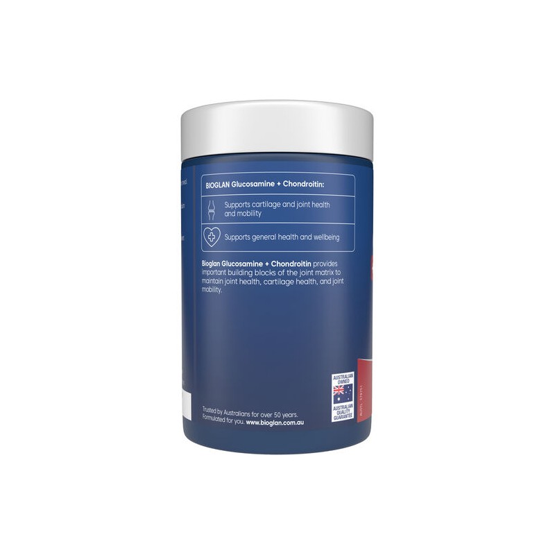 Bioglan Glucosamine + Chondroitin 180s