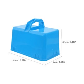 BESPORTBLE 3Pcs Winter Snow Brick Maker DIY Sand Brick Mold for Outdoor Fun for Building Snow Forts and Summer Sandcastles Design for Family Play