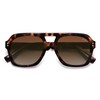 SOJOS Retro Thick Polarized Aviator Sunglasses for Women Men, Large