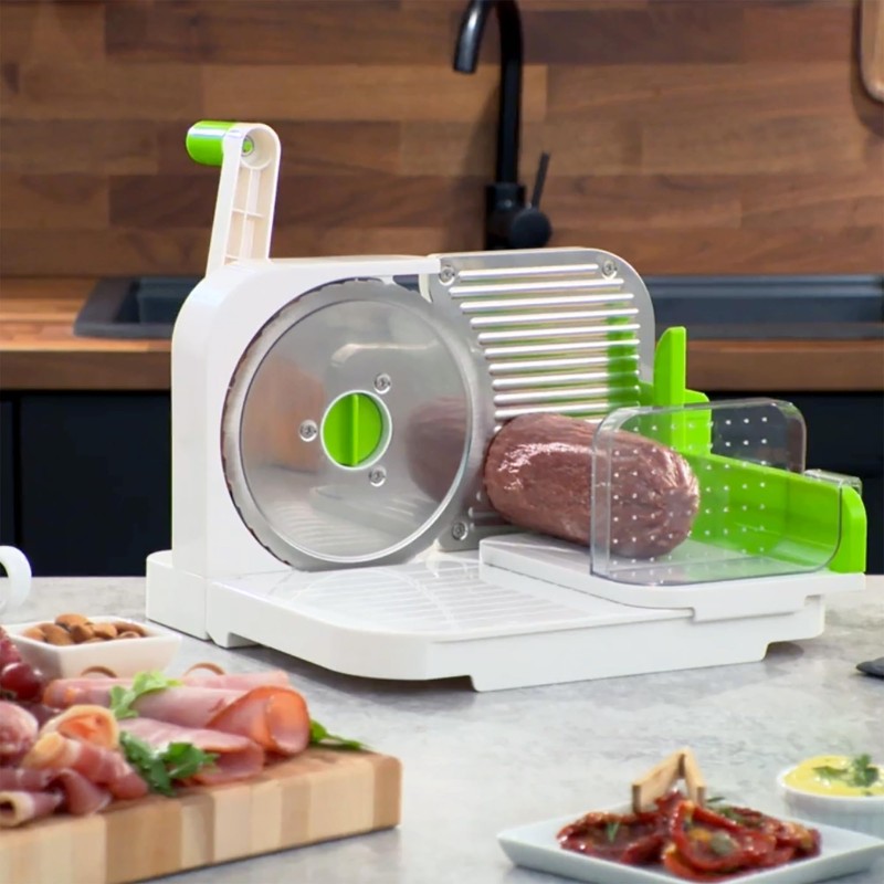 Starfrit Deli Slicer - Slices Meat, Cheese, Bread - 6.5"