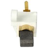 vhbw 2 x Carbon Brush 14.5 x 10.8 x 5.7