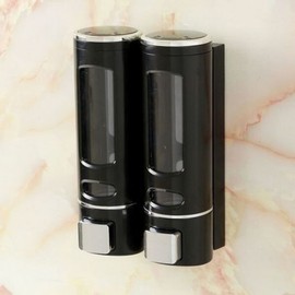 Half Club/Water Soap 2 -ball Black Wall hanger Dispenser Plus 400ml Body / 하프클럽/물비누 2구 블랙 벽걸이 디스펜서 플러스 400ml 바디