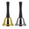 Santa Bell, Gold Table Bell, Santa Bell, Christmas Costume Accessory