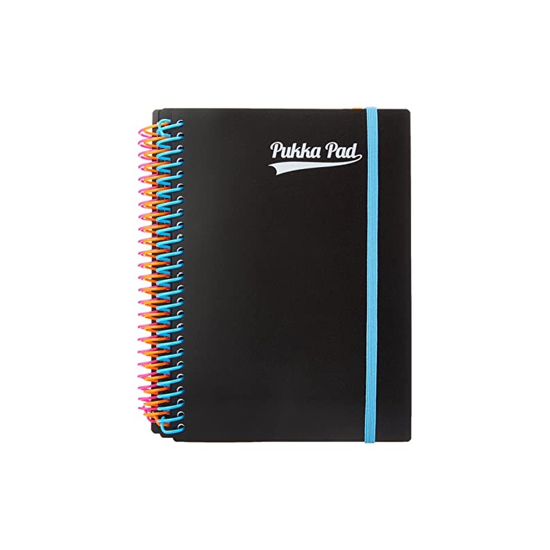 Pukka Pads 7663-PPN A5 Neon Jotta Notepad (Pack of 3)