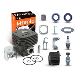 Mtanlo 58mm Cylinder Piston Kit For Husqvarna 395 395XP chainsaw 503993971, 503711305
