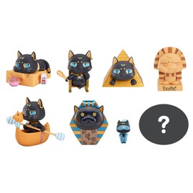 British Museum Bastet Trading Figures Bastet Egypt Everyday Series Non-Scale Plastic Painted Complete Trading Figures Box of 6