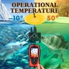 LUCKY FF1108-1CT Portable Fish Finder 100M/300FT Depth Fish Alarm Wired