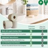 QingYa Premium Bamboo Toilet Paper 12 Mega Rolls, 3 ply,