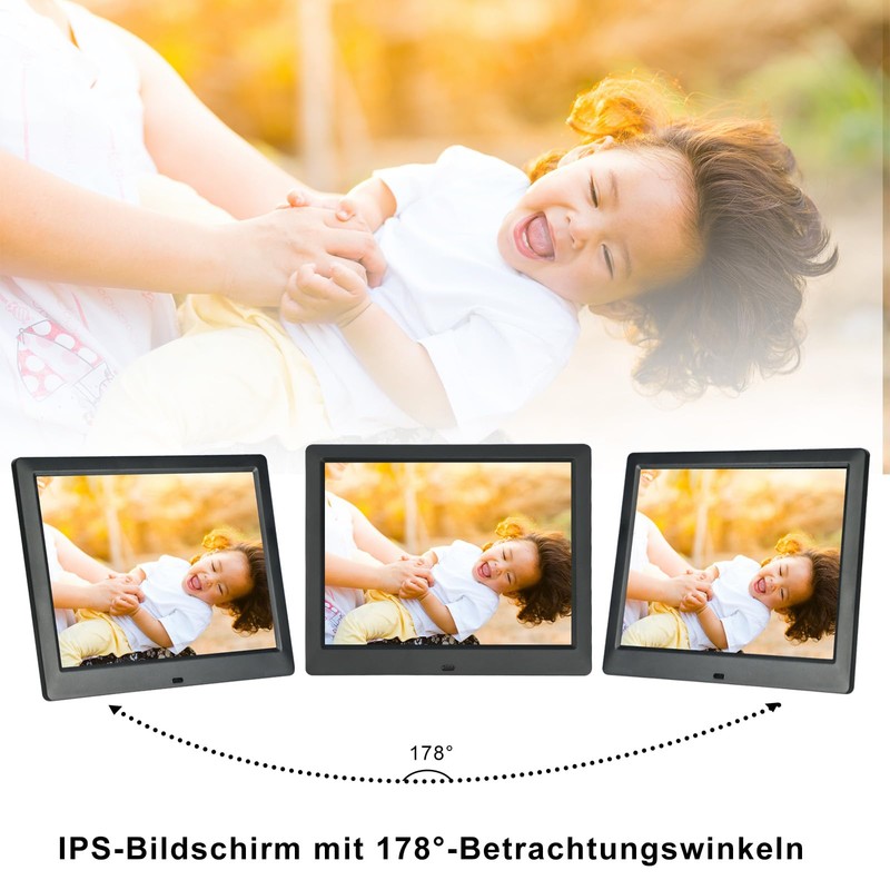 TSITSC 8.7 Inch Digital Photo Frame, 1024 x 768 IPS